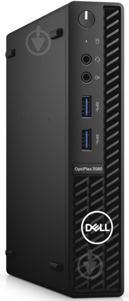 Неттоп Dell OptiPlex 3080 MFF (N020O3080MFF_UBU) black - фото 2