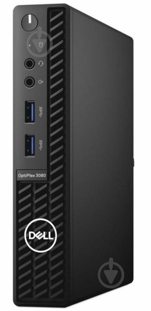 Неттоп Dell OptiPlex 3080 MFF (N020O3080MFF_UBU) black - фото 3
