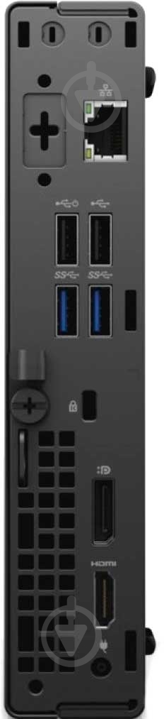 Неттоп Dell OptiPlex 3080 MFF (N020O3080MFF_UBU) black - фото 4