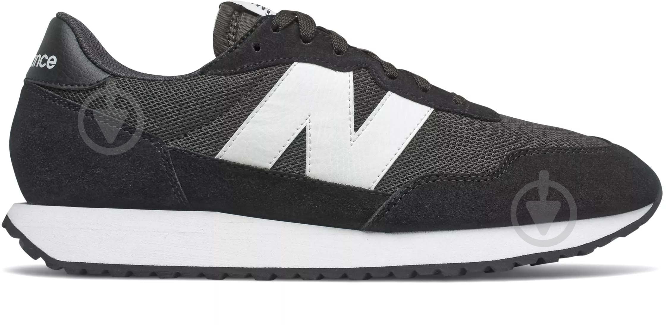 Кросівки чоловічі демісезонні New Balance MS237CC р.44 чорно-білі - фото 1 Кросівки чоловічі демісезонні New Balance MS237CC р.44 чорно-білі - фото 1