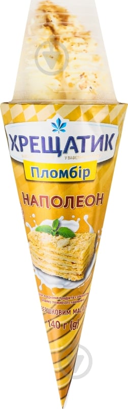 Мороженое Наполеон Хрещатик 140 г - фото 1 Мороженое Наполеон Хрещатик 140 г - фото 1