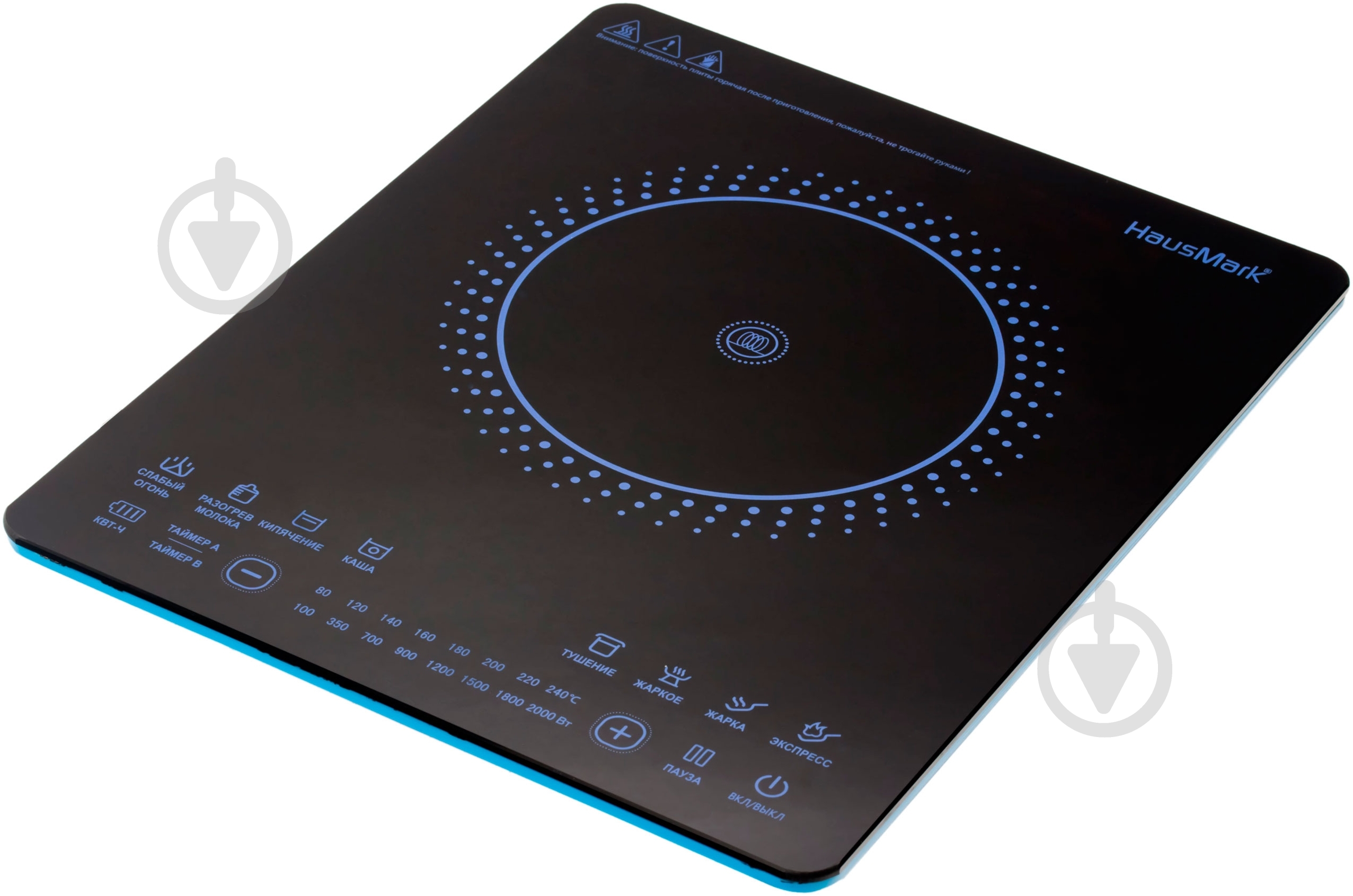 Плита индукционная настольная HausMark IC-20-01SL - фото 2