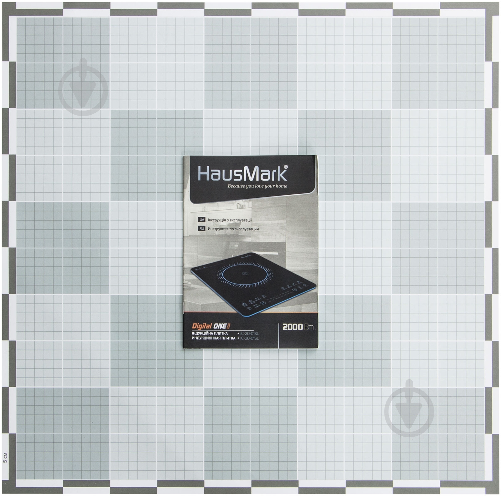 Плита индукционная настольная HausMark IC-20-01SL - фото 4