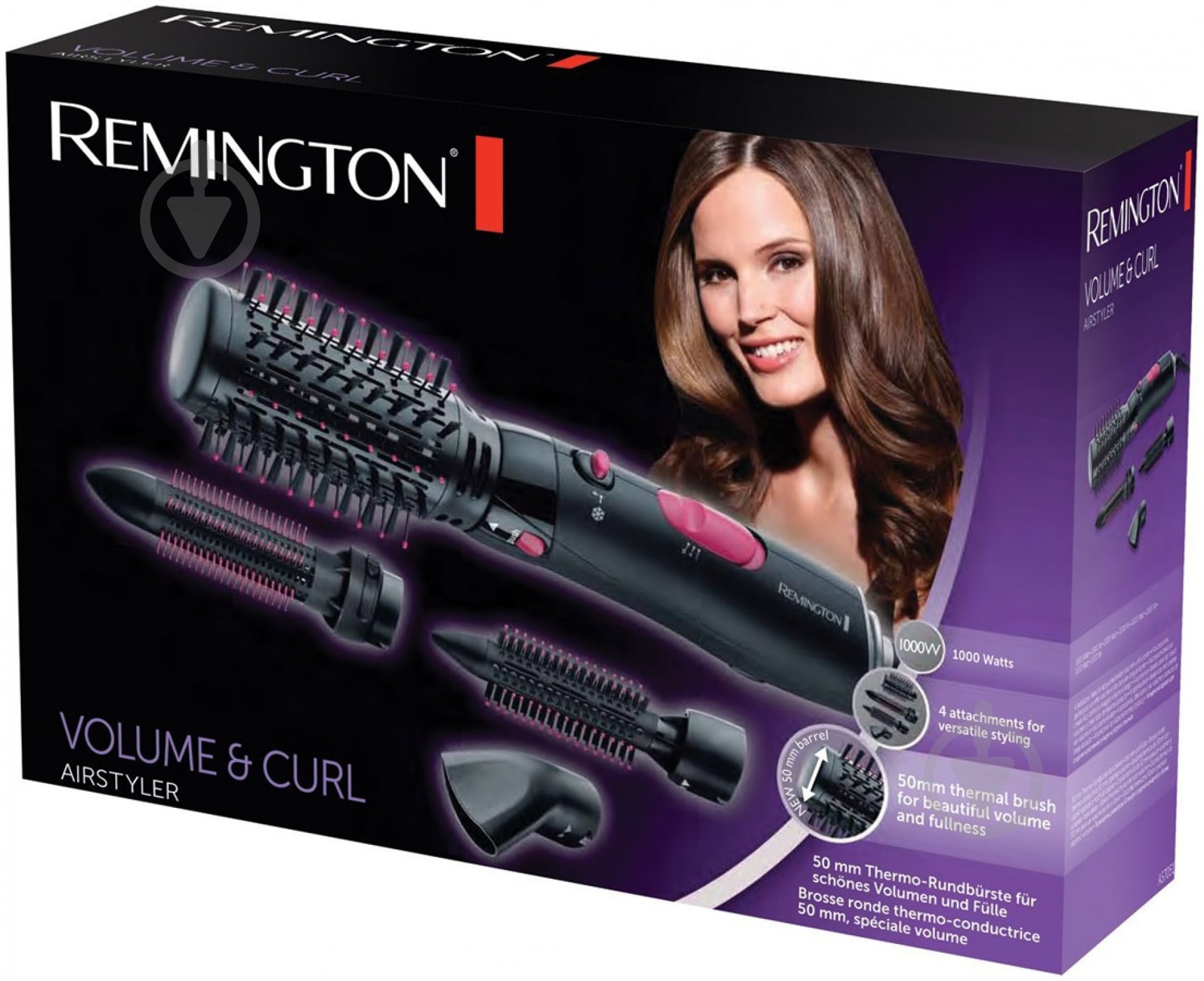 Фен-щітка Remington AS7051 Volume & Curl - фото 2