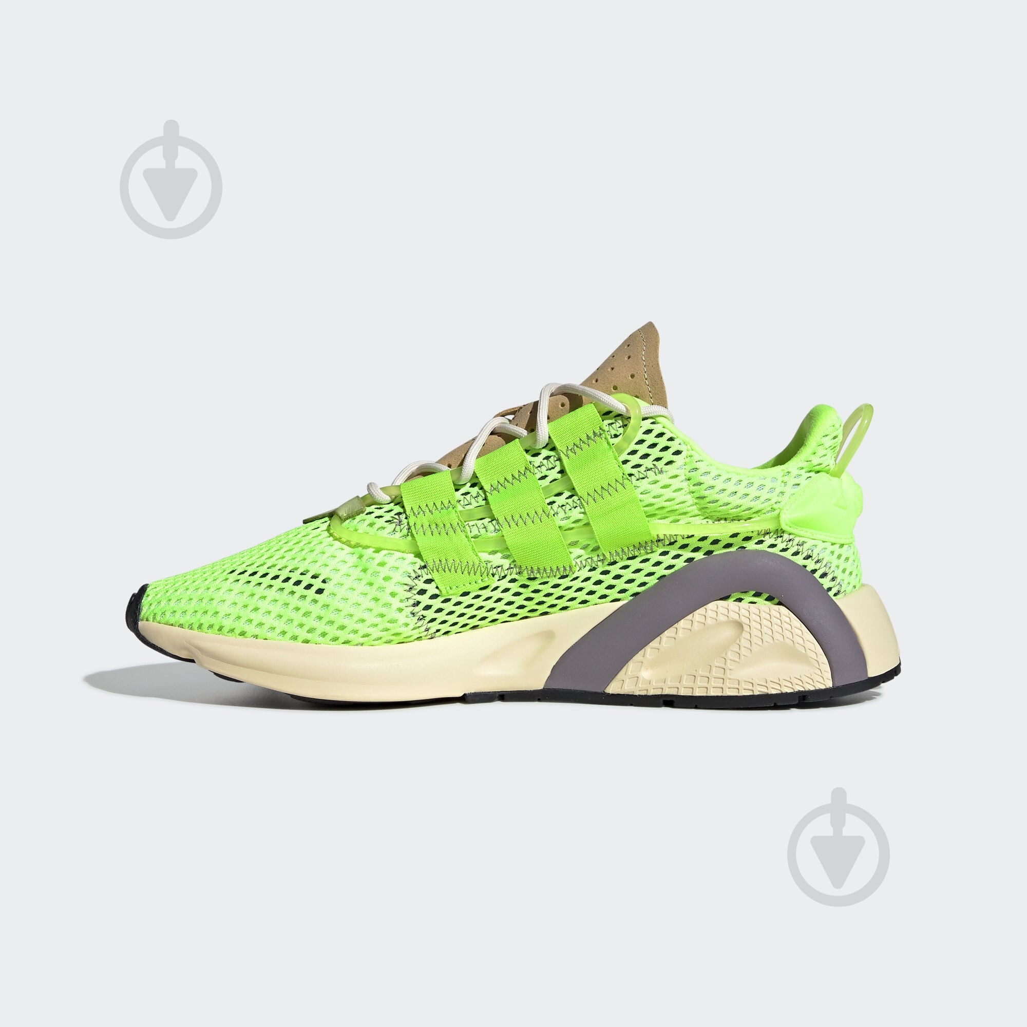 Кроссовки мужские демисезонные Adidas LXCON EF4279 р.45 1/3 зеленые - фото 6