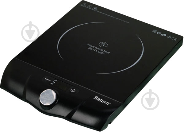 Плита электрическая настольная Saturn ST-EC0186 - фото 1 Плита электрическая настольная Saturn ST-EC0186 - фото 1