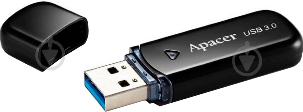 Флеш-память Apacer AH355 32 ГБ USB 3.0 black (AP32GAH355B-1) - фото 3