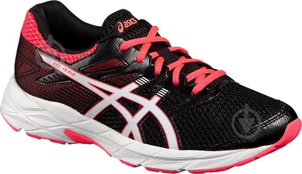 Кросівки жіночі Asics GEL-IKAIA 7 T85PQ-001 р.39 чорні - фото 1