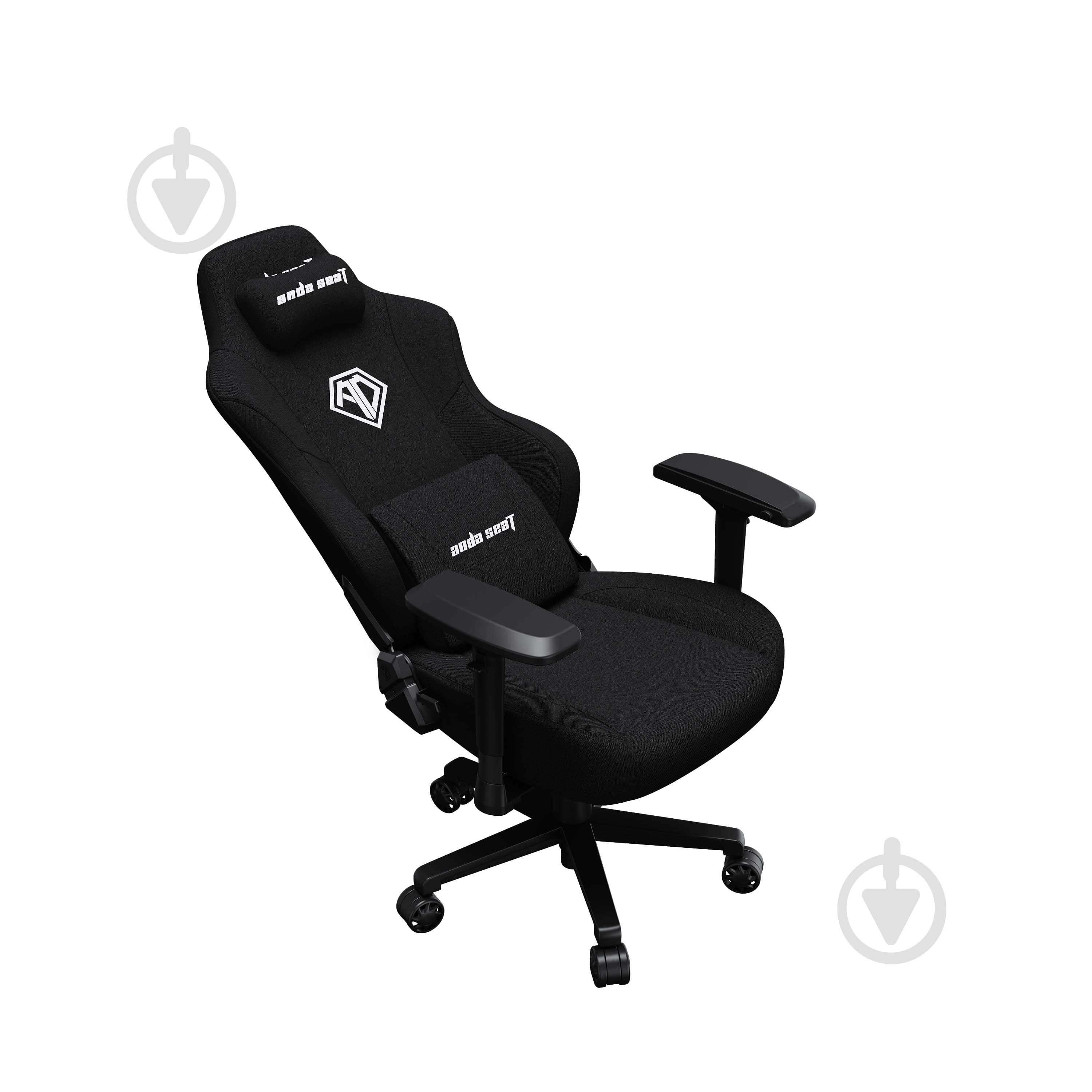 Крісло ігрове Anda Seat Phantom 3 Pro Size L Black Fabric чорний - фото 3 Крісло ігрове Anda Seat Phantom 3 Pro Size L Black Fabric чорний - фото 3