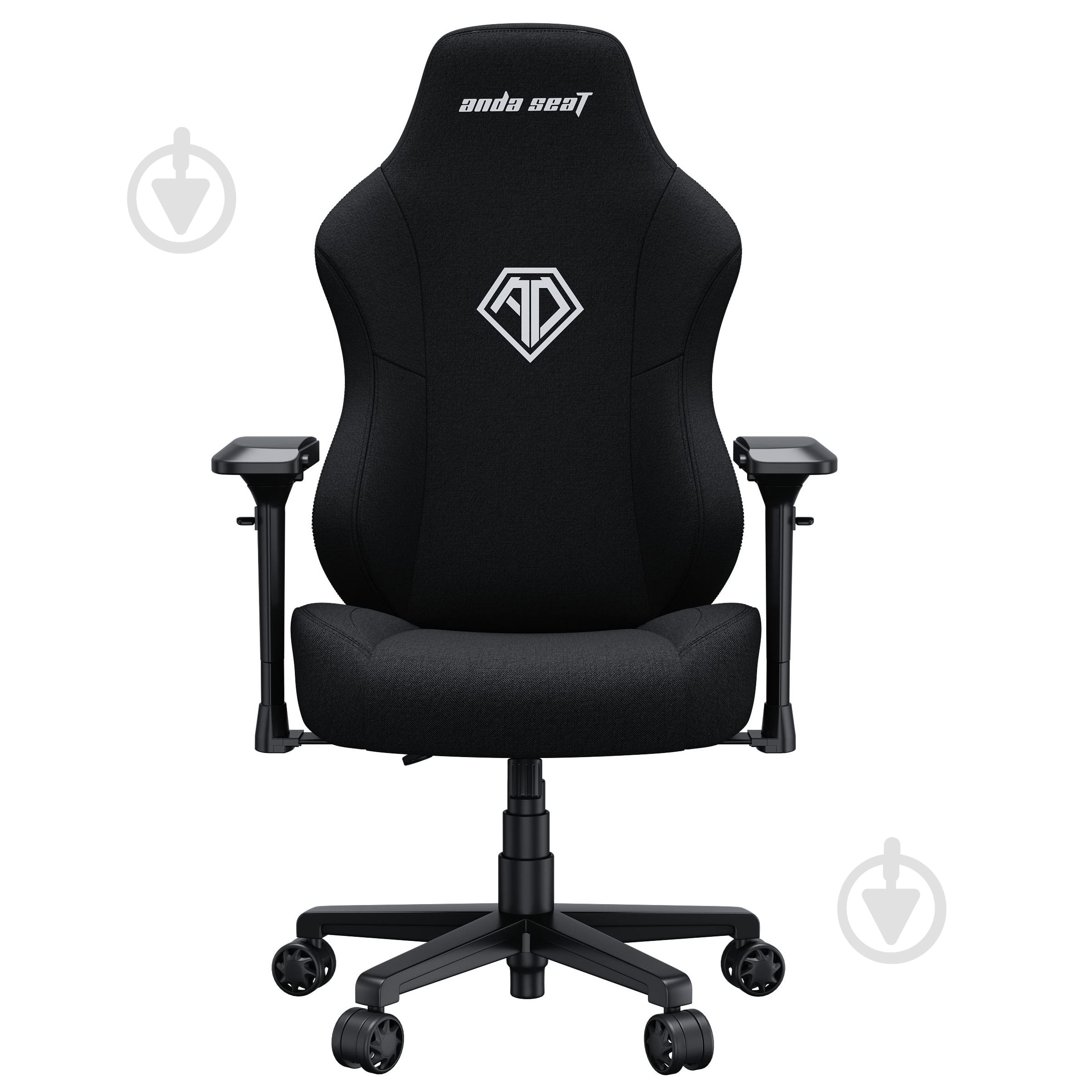 Крісло ігрове Anda Seat Phantom 3 Pro Size L Black Fabric чорний - фото 2 Крісло ігрове Anda Seat Phantom 3 Pro Size L Black Fabric чорний - фото 2