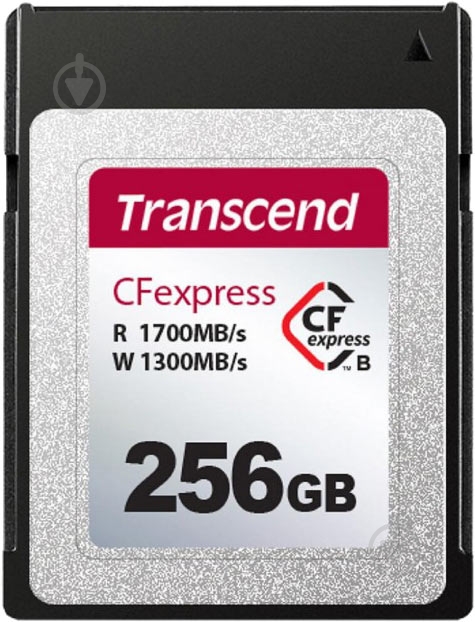 Карта пам'яті Transcend CFexpress 256 ГБ Class 10 (TS256GCFE820) - фото 1