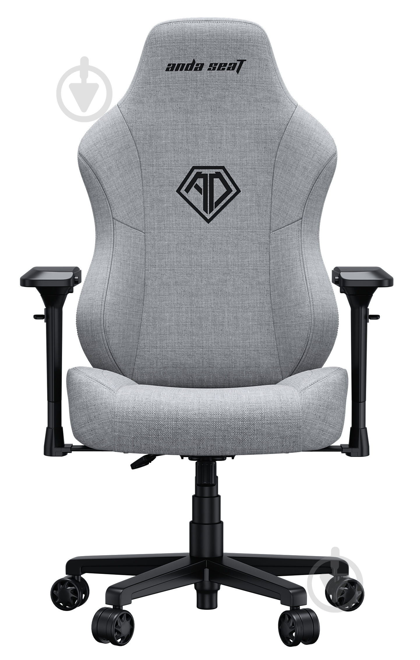 Крісло ігрове Anda Seat Phantom 3 Pro Size L Grey Fabric сірий - фото 1