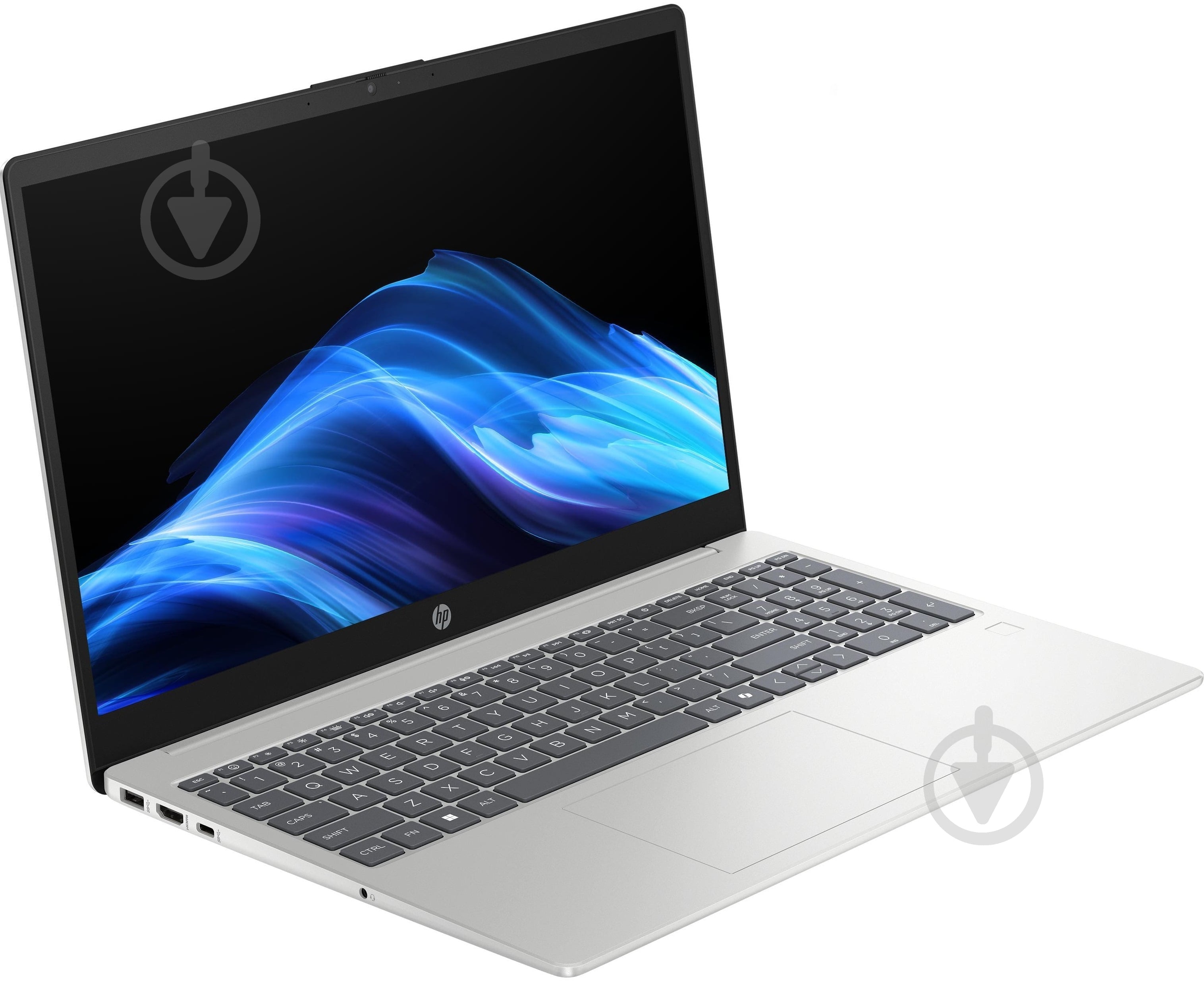 Ноутбук HP 15-fd0113ua 15,6" (DV5F4EA) natural silver - фото 2