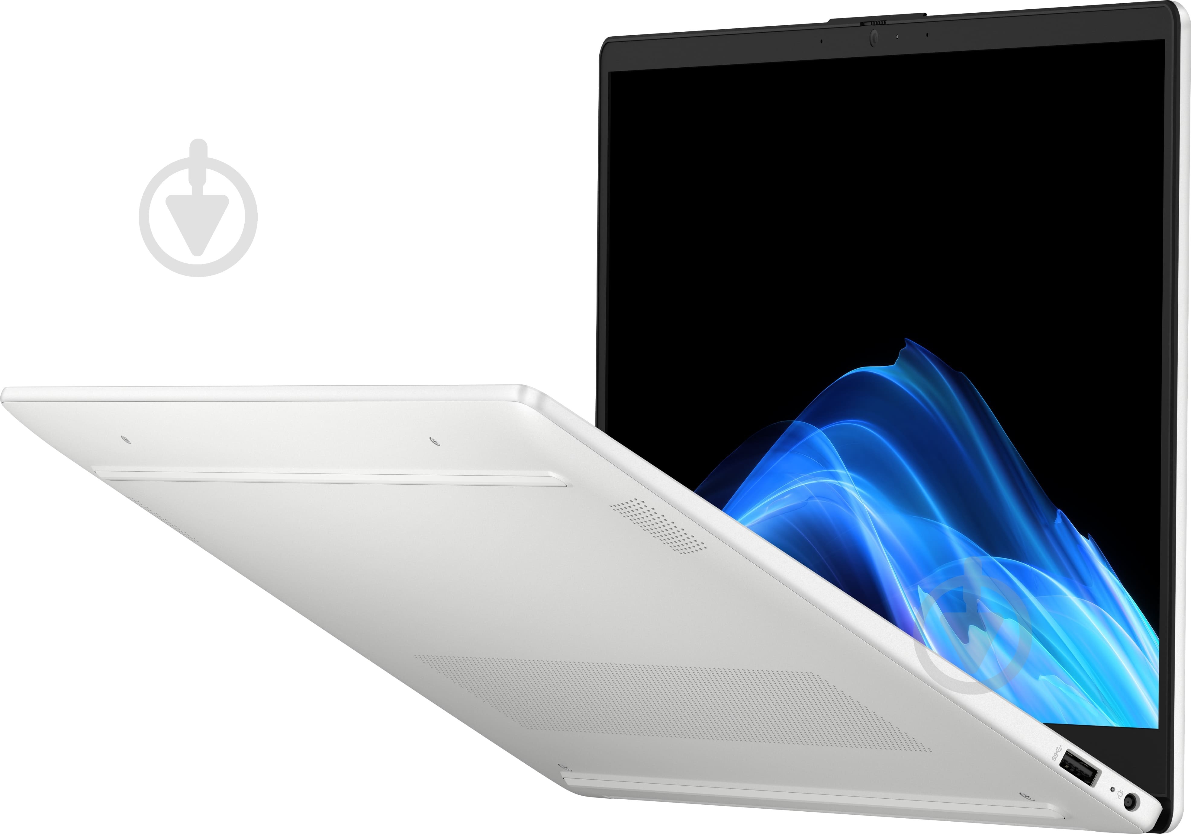 Ноутбук HP 15-fd0113ua 15,6" (DV5F4EA) natural silver - фото 3