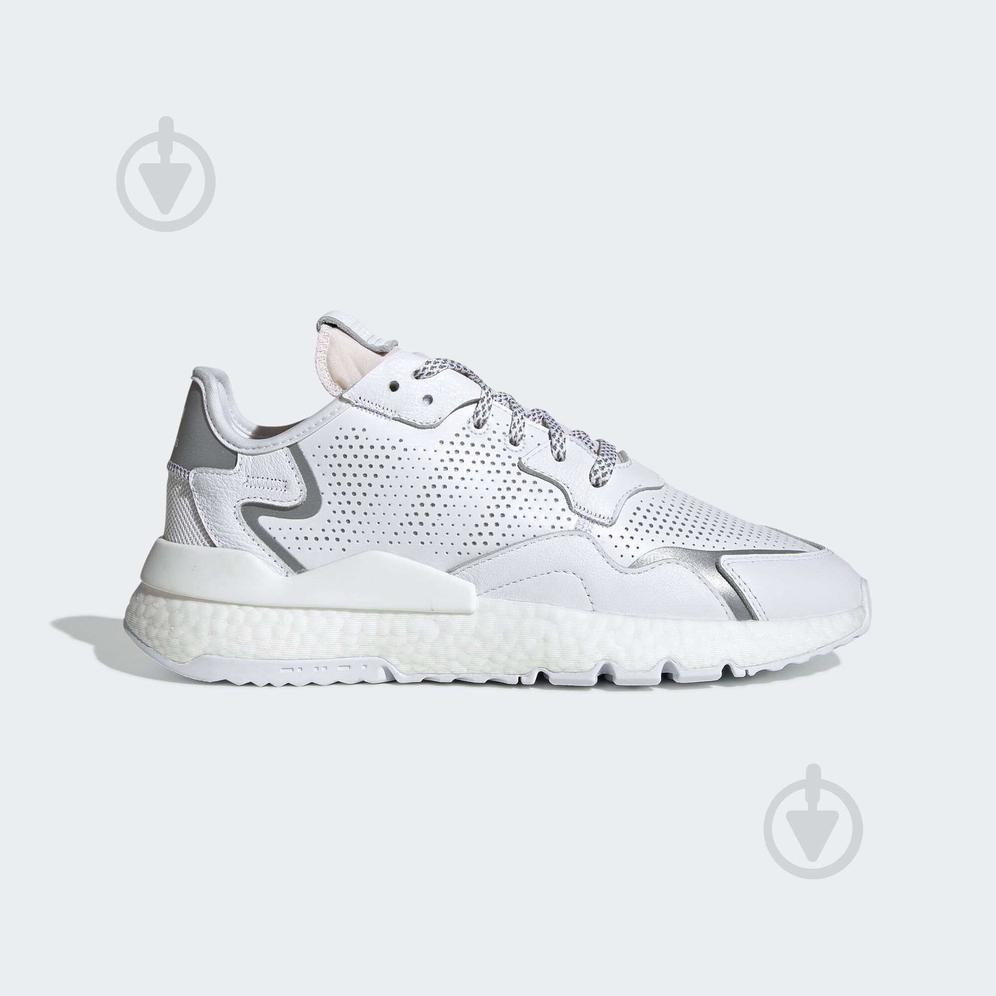 Кроссовки мужские демисезонные Adidas NITE JOGGER EF5401 р.43 1/3 белые - фото 1 Кроссовки мужские демисезонные Adidas NITE JOGGER EF5401 р.43 1/3 белые - фото 1