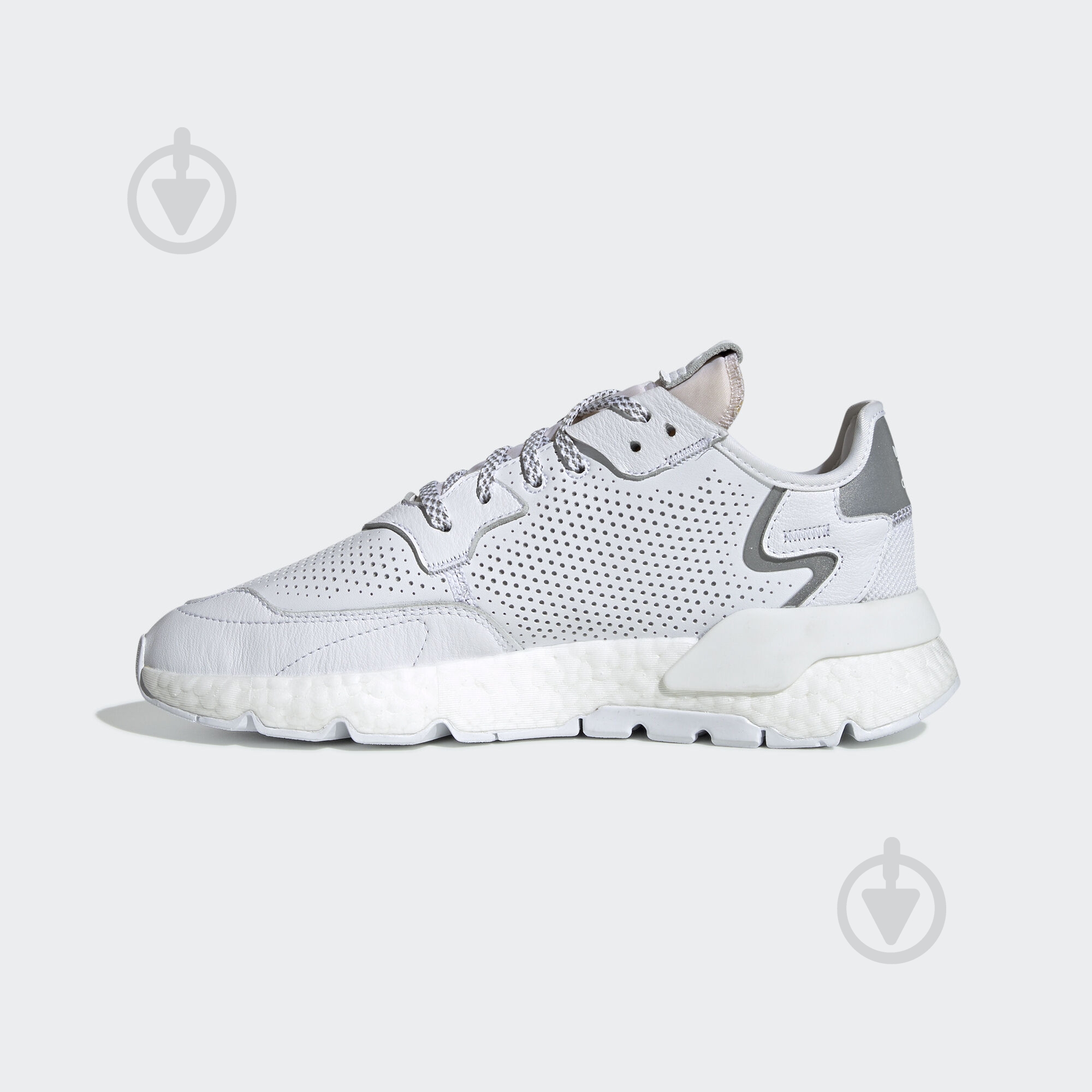 Кроссовки мужские демисезонные Adidas NITE JOGGER EF5401 р.43 1/3 белые - фото 6 Кроссовки мужские демисезонные Adidas NITE JOGGER EF5401 р.43 1/3 белые - фото 6