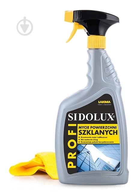 Средство моющее для стекла и зеркал SIDOLUX PROFI 0,75л - фото 1