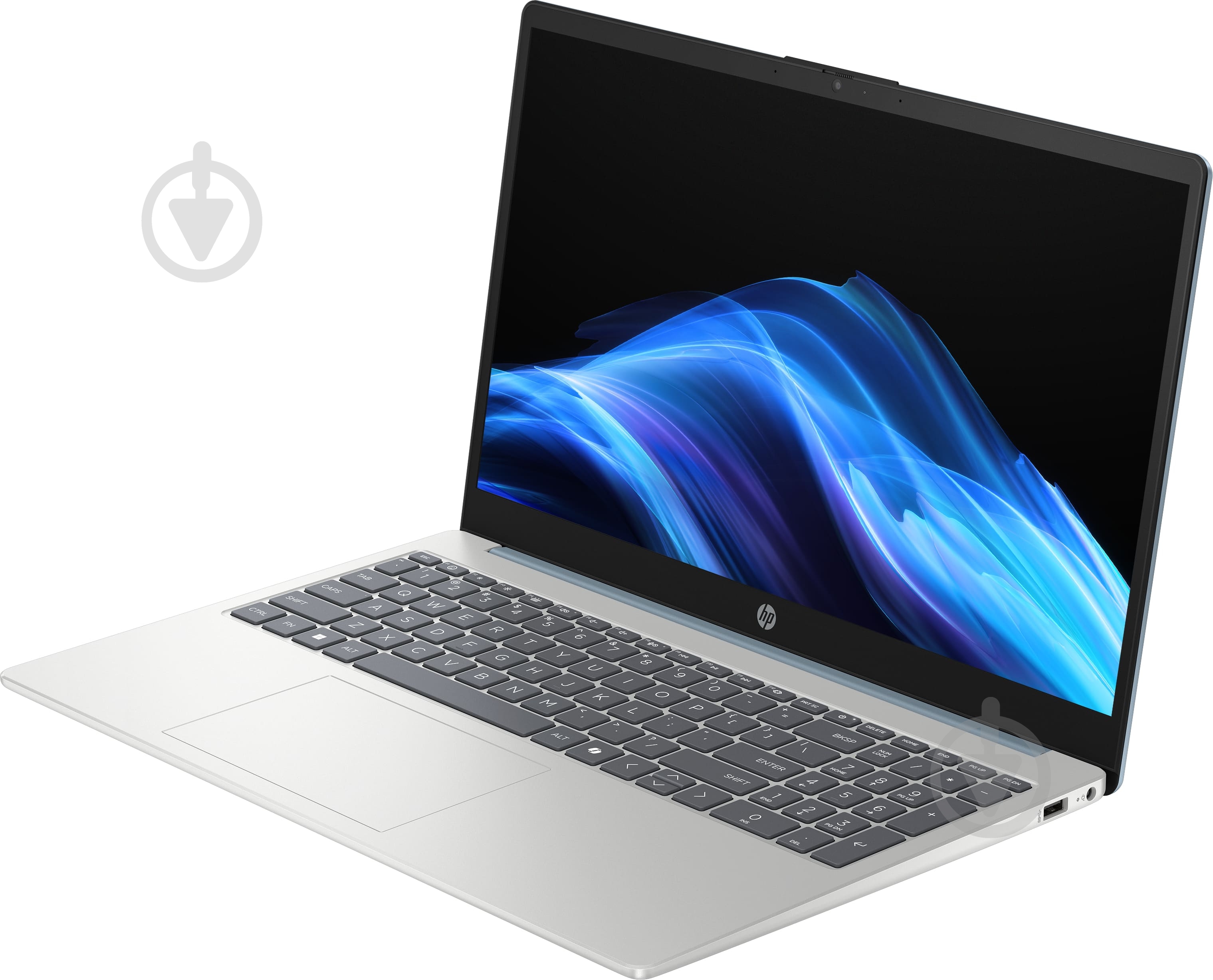 Ноутбук HP 15-fd1007ua 15,6" (DV5F6EA) blue - фото 3