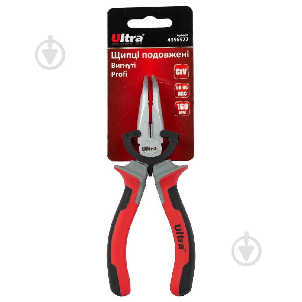 Довгогубці Ultra 160мм CrV Profi Ultra 1 шт. 4356922 - фото 5