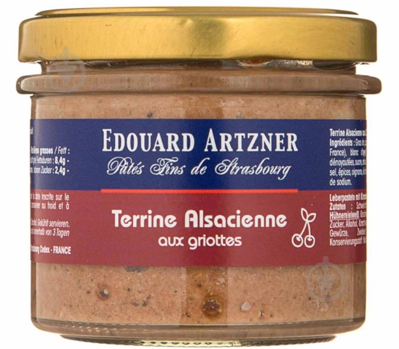 Паштет E.Artzner с вишней 100 г - фото 1 Паштет E.Artzner с вишней 100 г - фото 1