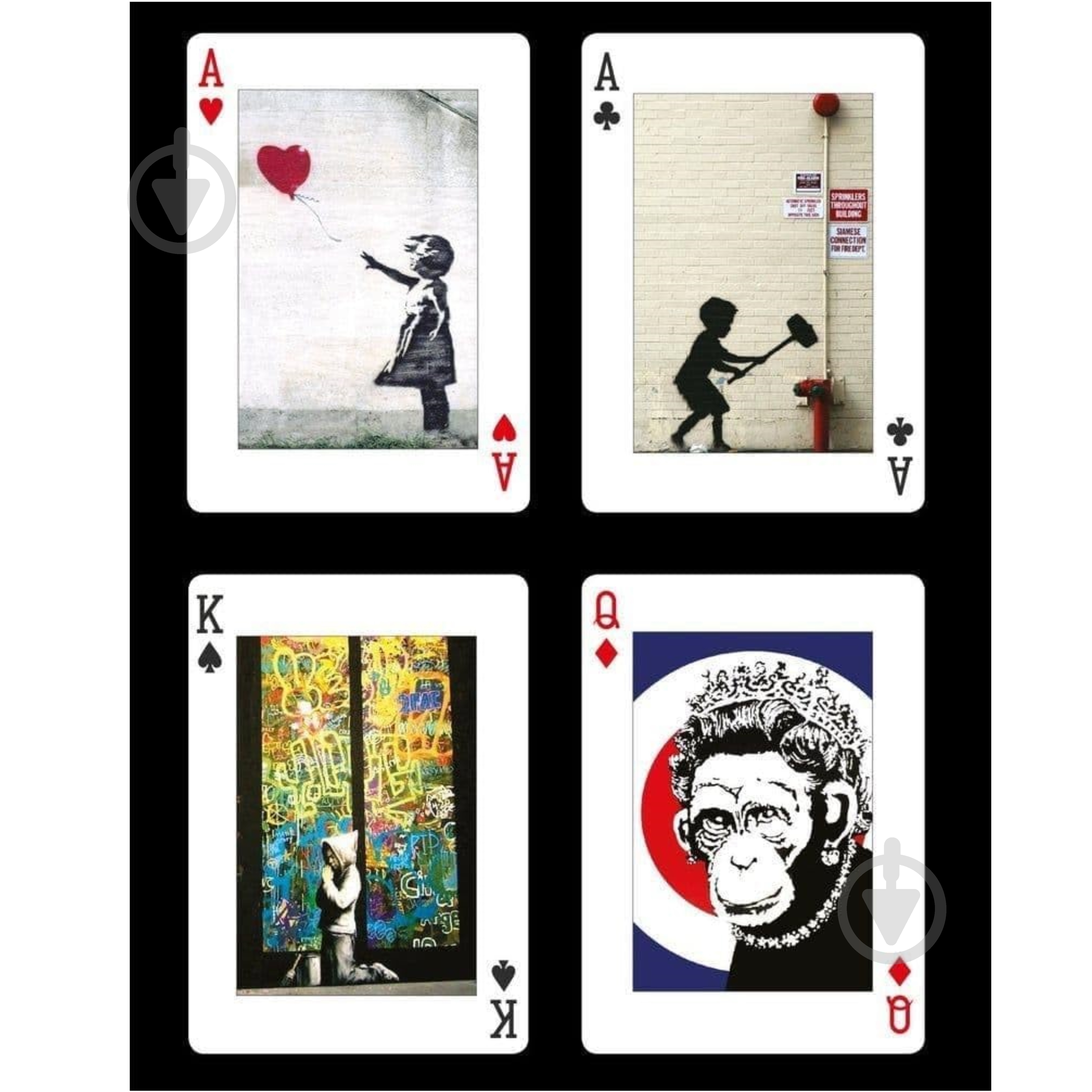 Игральные карты Piatnik Banksy 165214 - фото 6