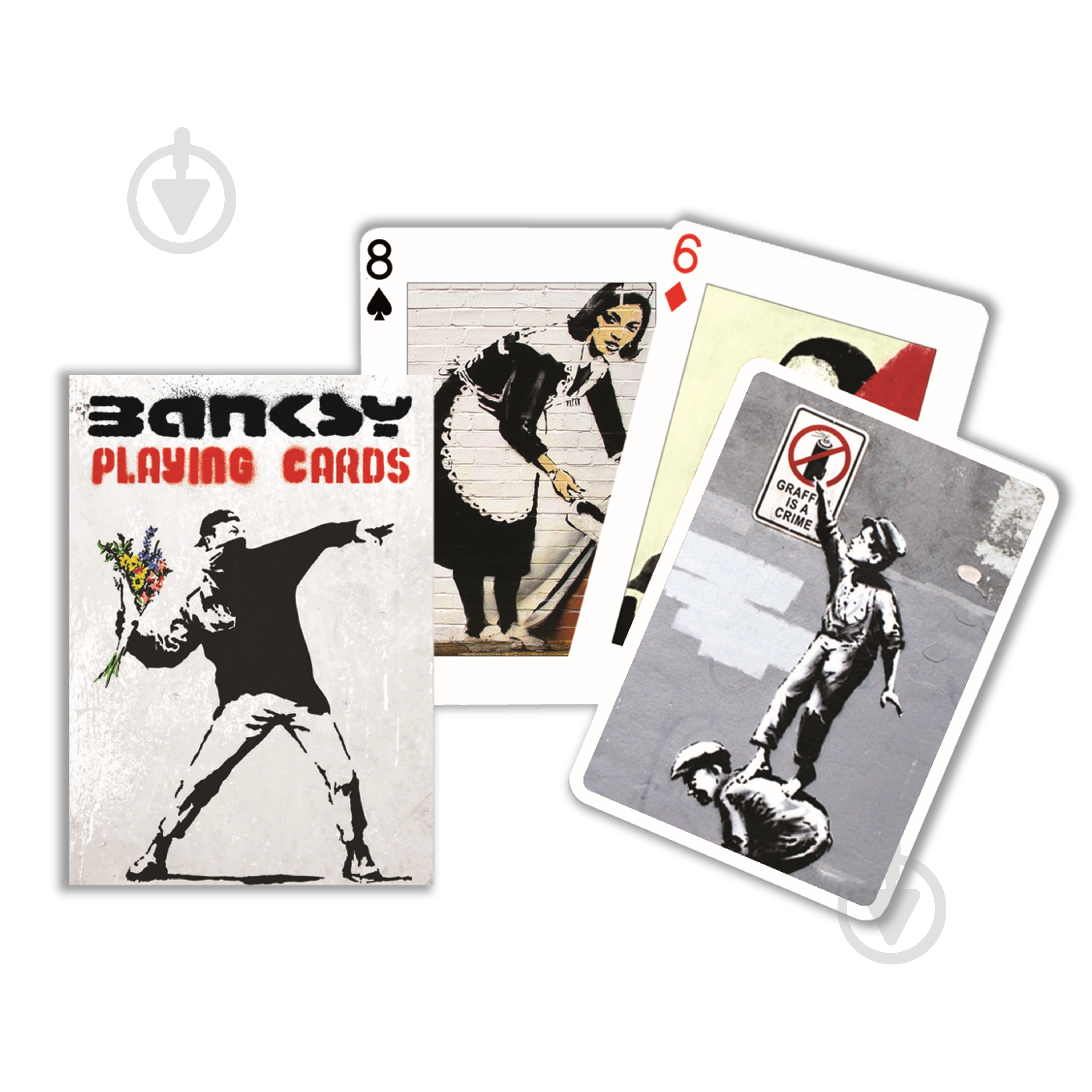 Игральные карты Piatnik Banksy 165214 - фото 1
