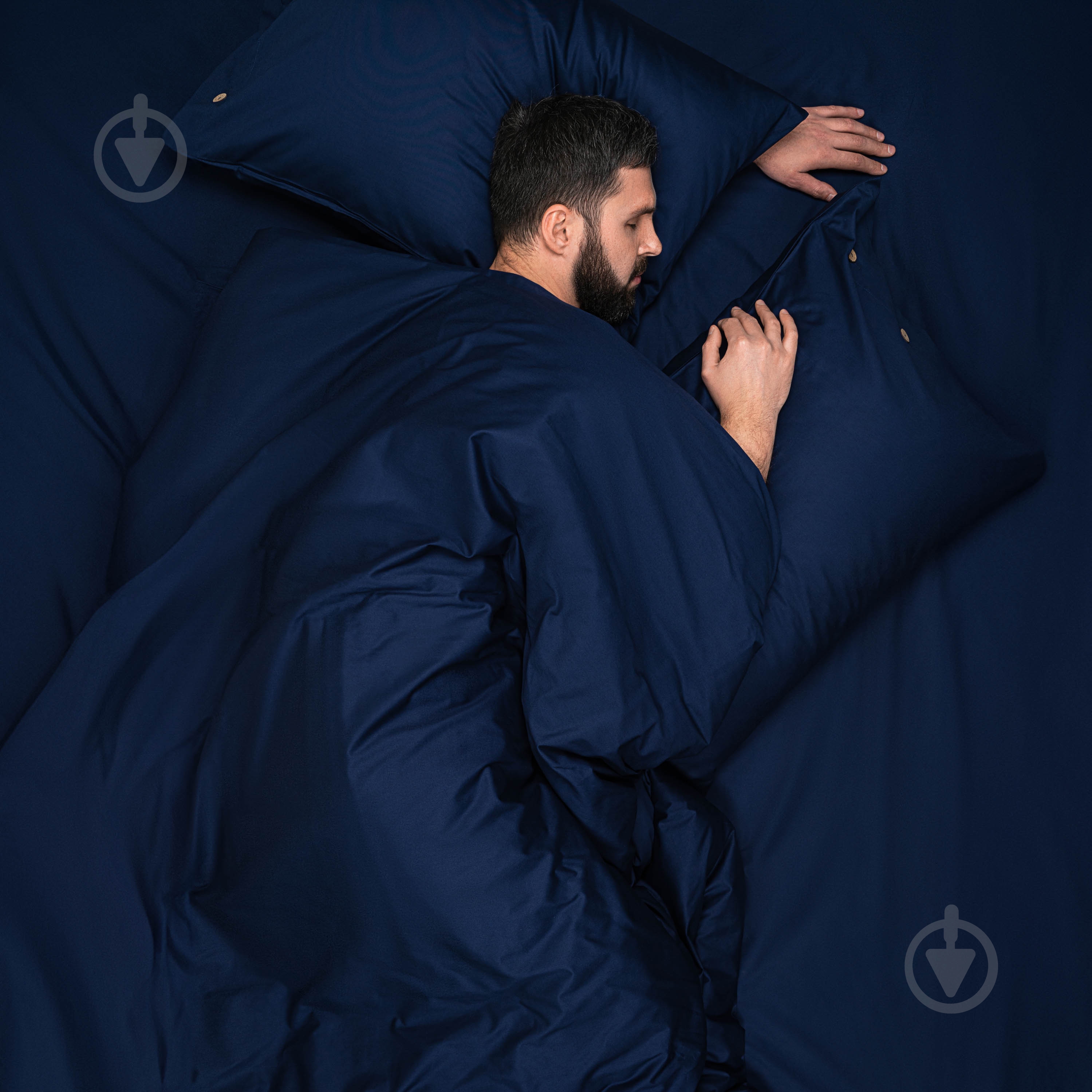 Підковдра Mix&Match ART2022DVN 200x220 см синій Ardesto - фото 7 Підковдра Mix&Match ART2022DVN 200x220 см синій Ardesto - фото 7