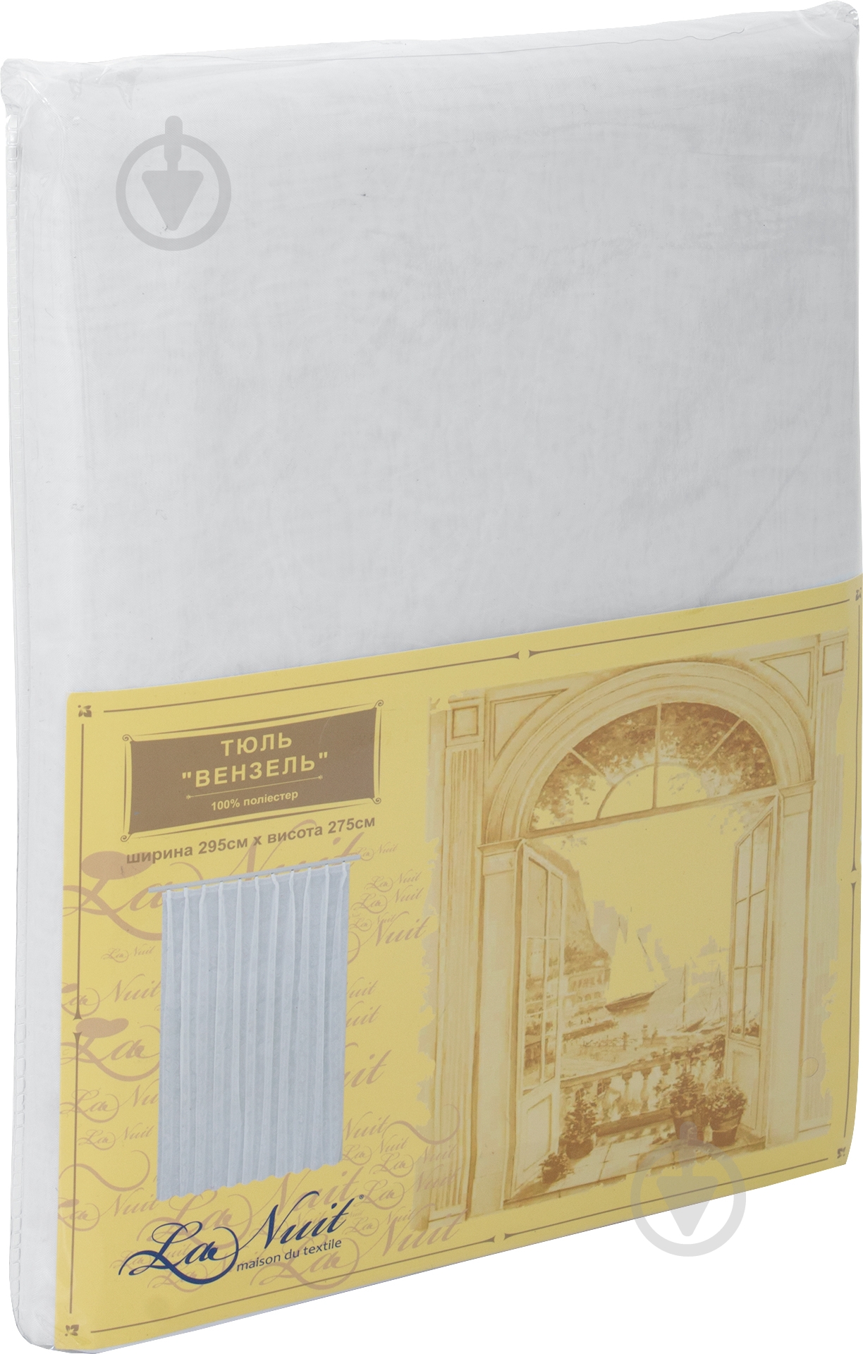 Тюль Вензель белый 295х275 см La Nuit - фото 3