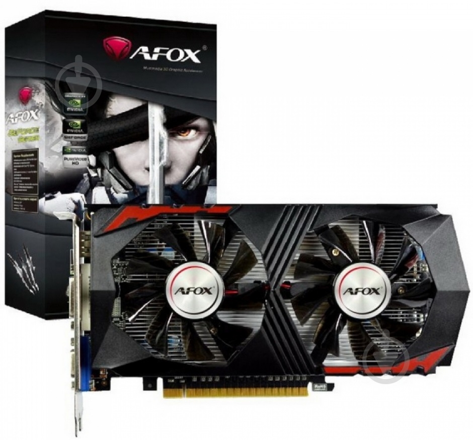 Відеокарта nVidia GeForce GTX 750 Ti 2GB GDDR5 128bit (AF750TI-2048D5H3-V2) - фото 2