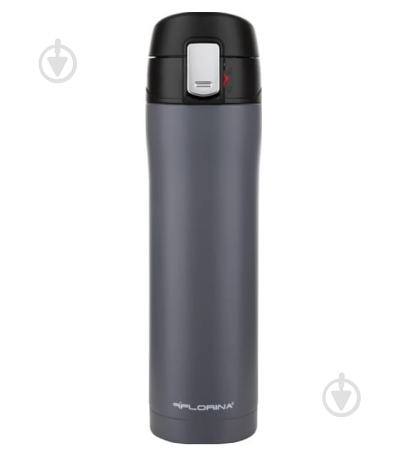 Термокружка Florina BLOCCO 450 мл Grey - фото 1