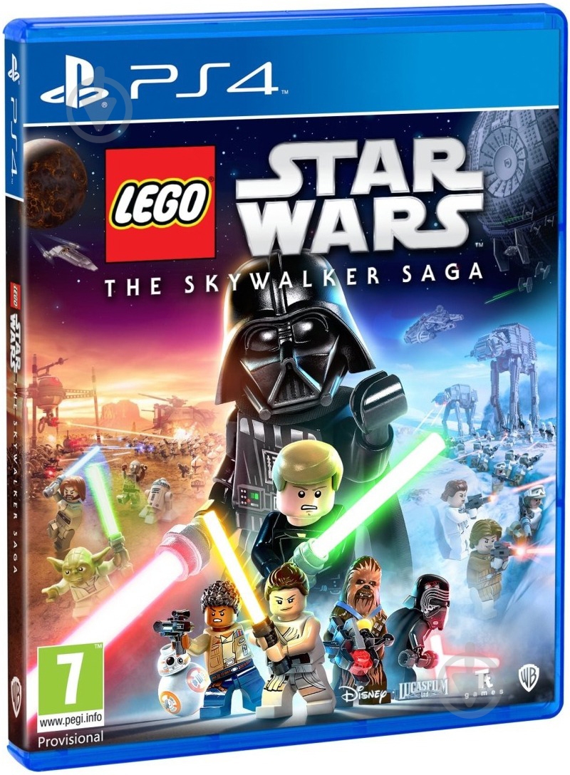 Игра Sony PS4 Lego Star Wars Skywalker Saga BD диск - фото 1