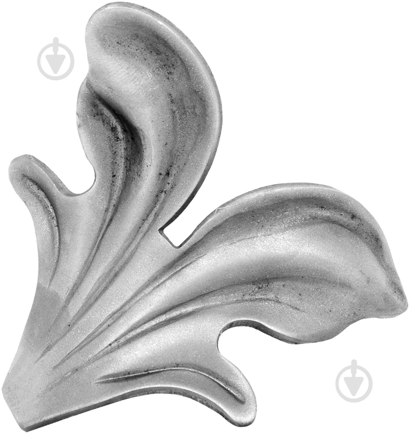 Лист кованый Артдеко 51.074 55х70х1.5 мм - фото 1