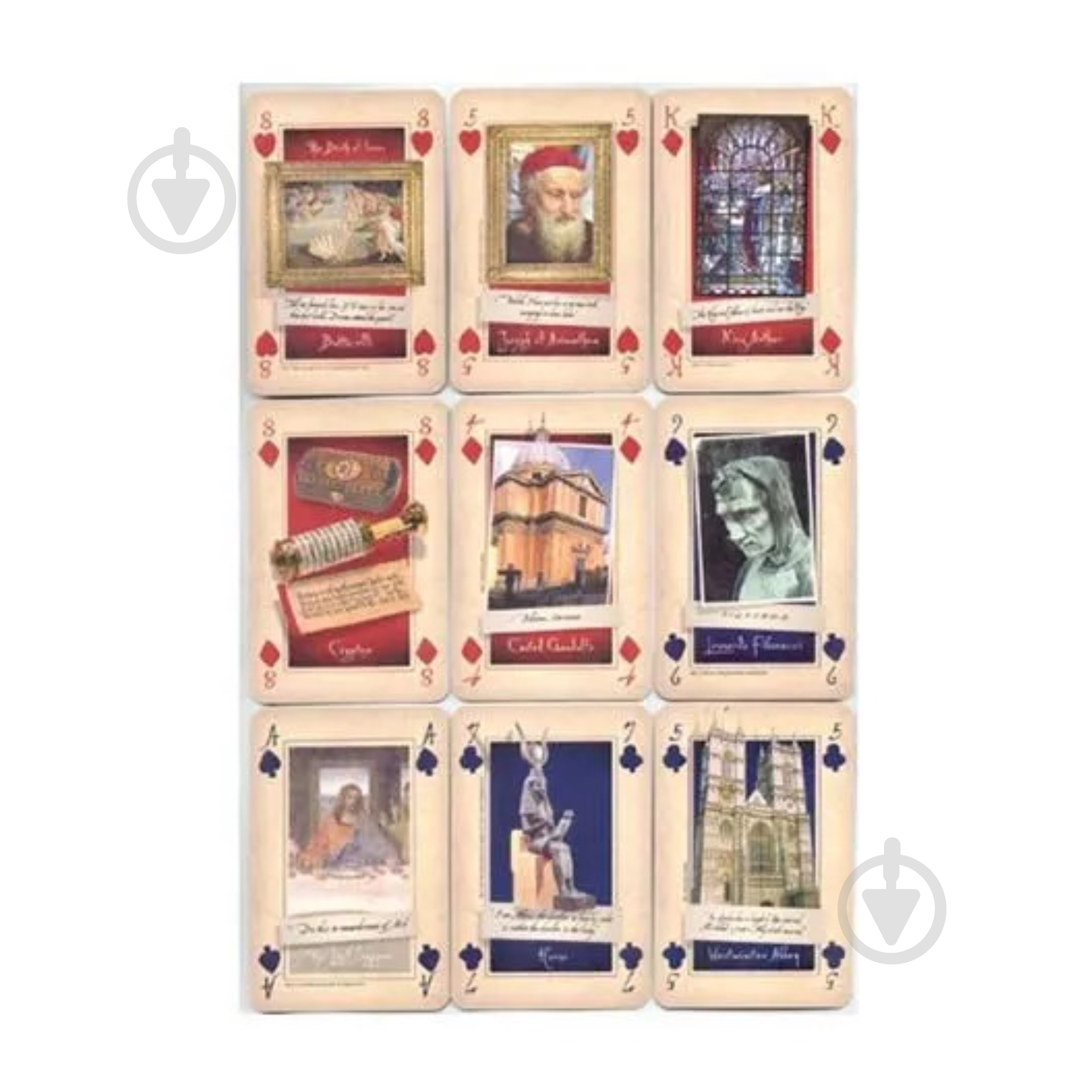 Игральные карты Piatnik DaVinci 147319 - фото 5 Игральные карты Piatnik DaVinci 147319 - фото 5