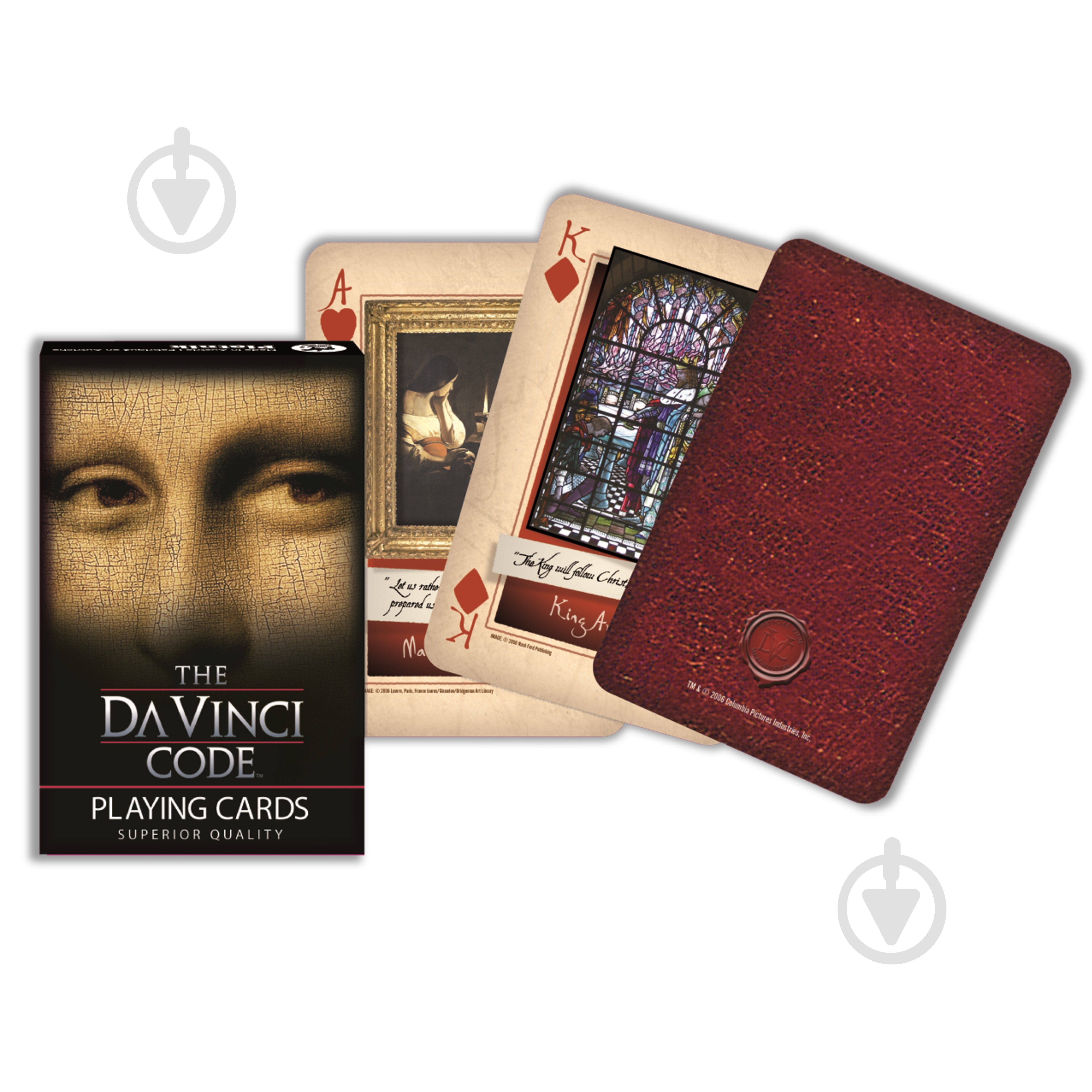 Игральные карты Piatnik DaVinci 147319 - фото 3 Игральные карты Piatnik DaVinci 147319 - фото 3