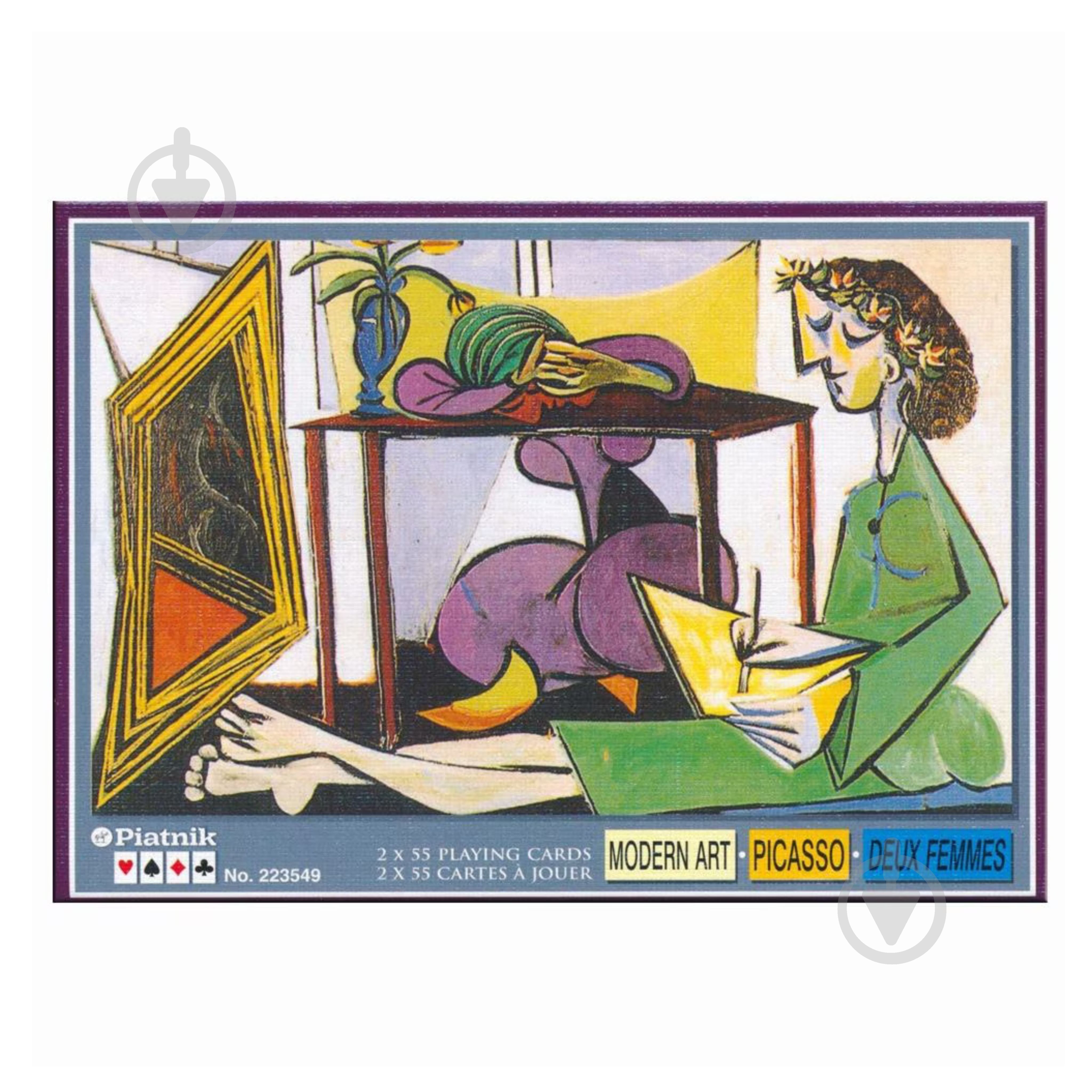Игральные карты Piatnik Picasso 223532 - фото 2 Игральные карты Piatnik Picasso 223532 - фото 2
