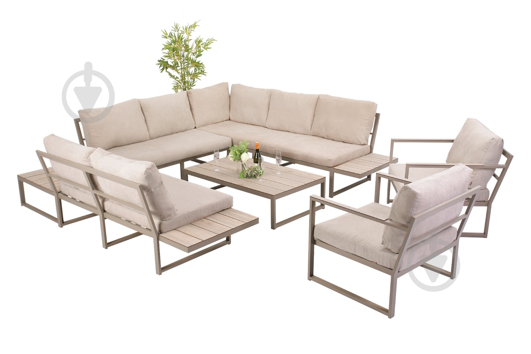 Комплект мебели Медисон серый - фото 1 Комплект мебели Медисон серый - фото 1