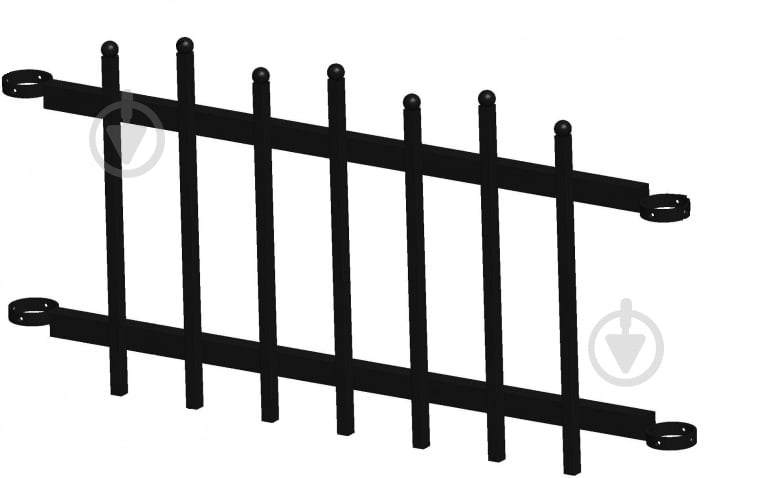 Секция ограждения Natural House универсальная 900x440 мм - фото 1 Секция ограждения Natural House универсальная 900x440 мм - фото 1