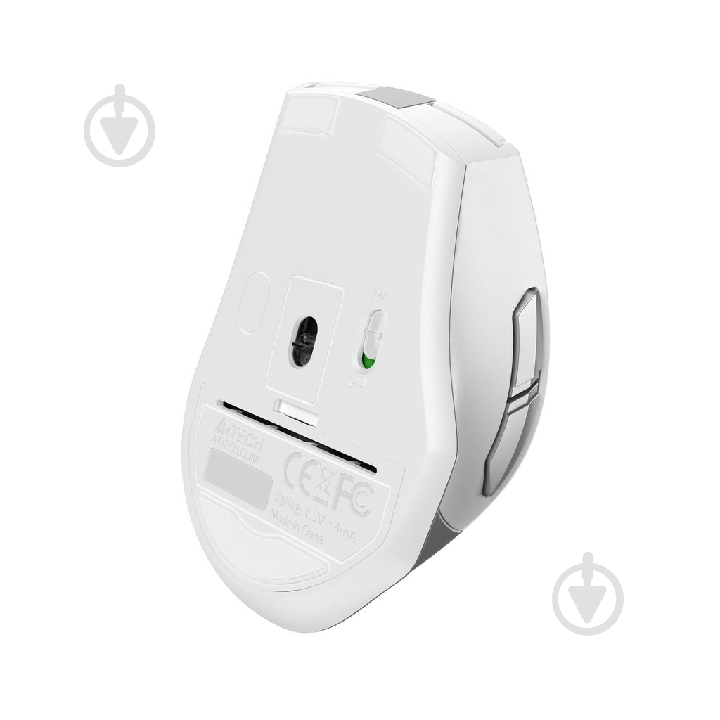 Мышка беспроводная A4Tech 2000 dpi silver/white (FG35S (Silver)) - фото 3 Мышка беспроводная A4Tech 2000 dpi silver/white (FG35S (Silver)) - фото 3