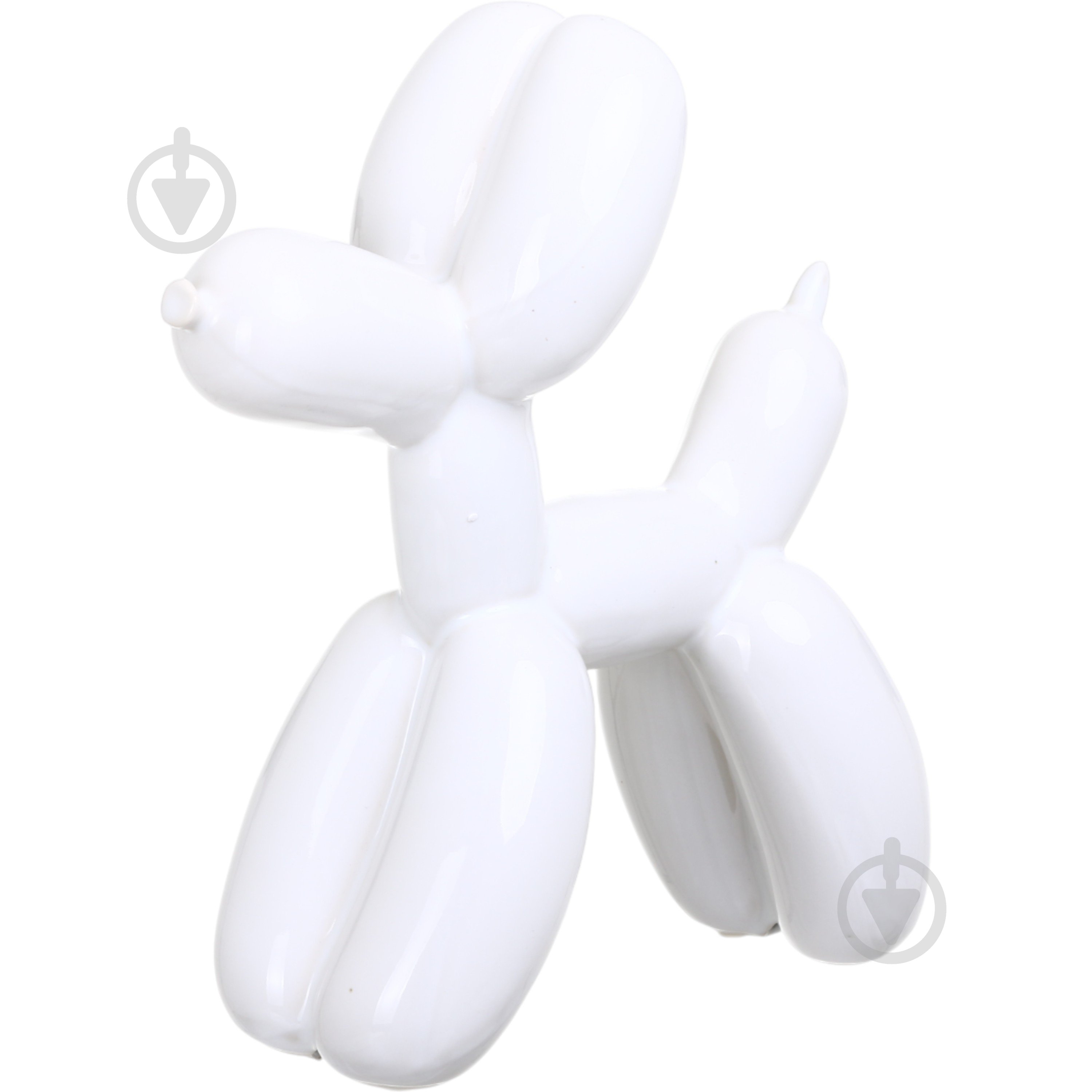 Статуэтка Aero Dog 25х25 см белый - фото 1