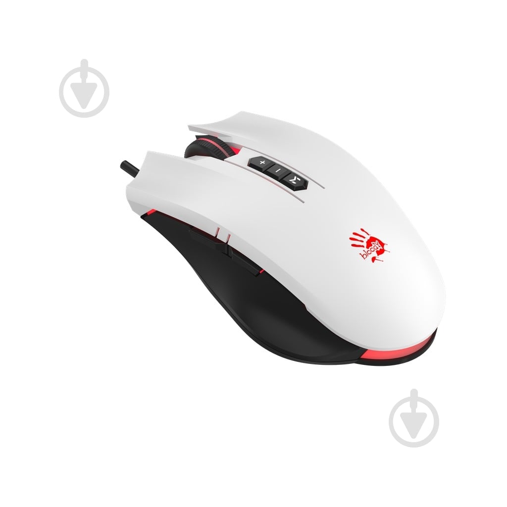 Ігрова миша BLOODY RGB 6000 dpi (ES7 (Panda White)) - фото 6