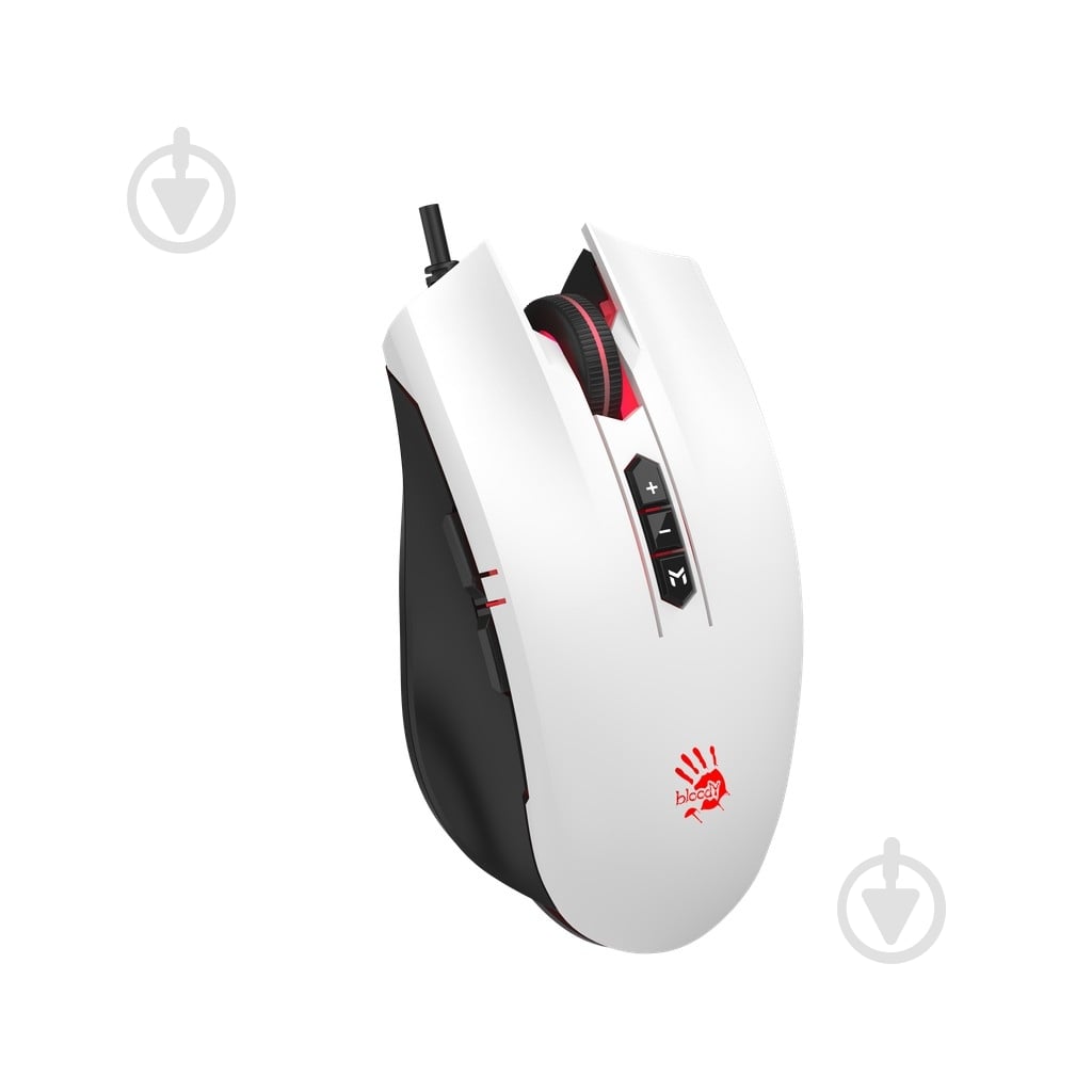 Ігрова миша BLOODY RGB 6000 dpi (ES7 (Panda White)) - фото 8