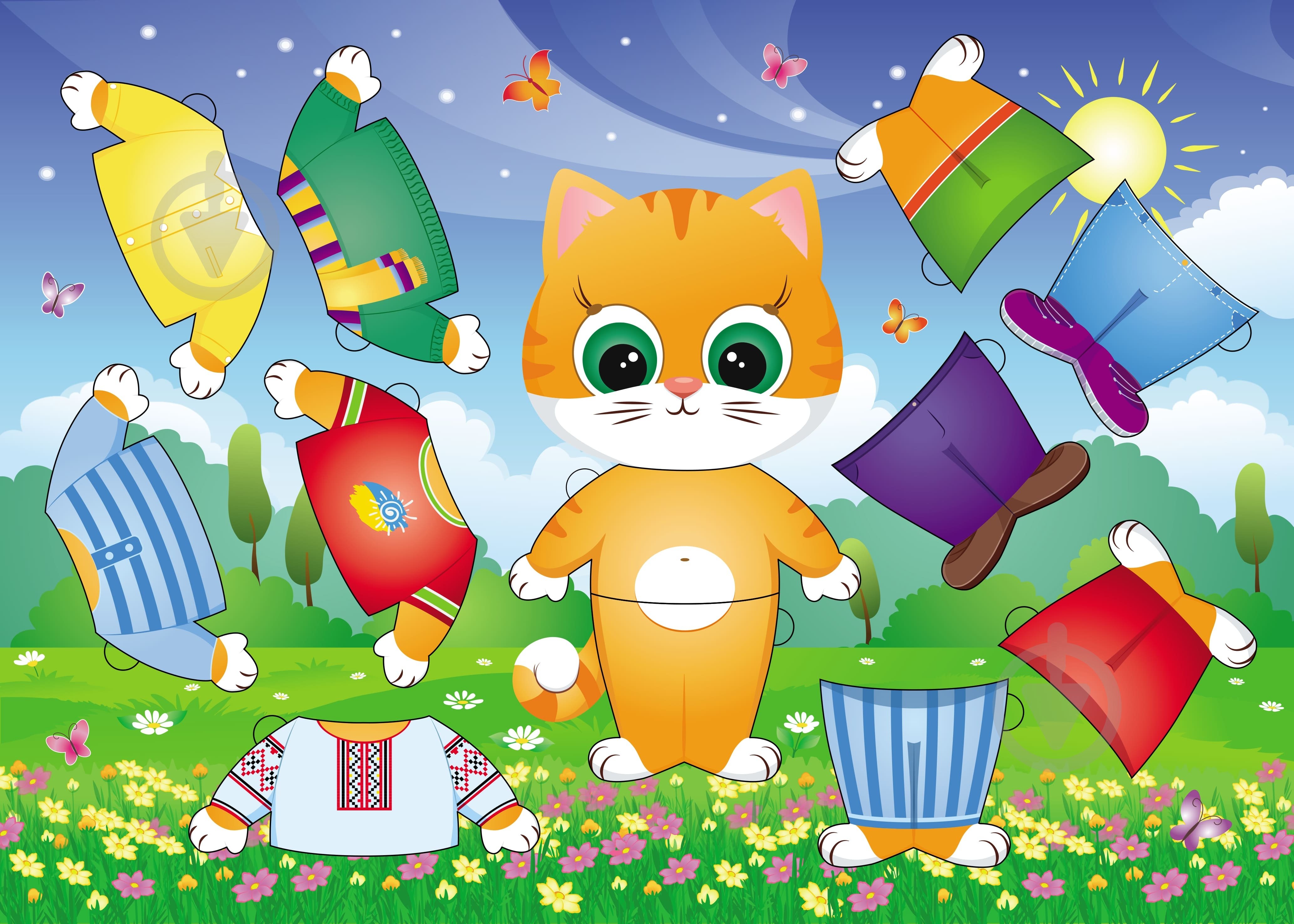 Дошка MISLT Котик 35x25 см - фото 1