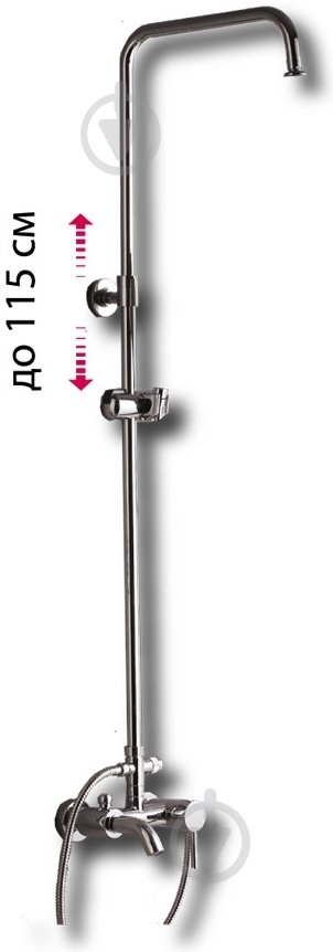 Душевая система Mixxen Брель MXD8802 - фото 3