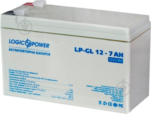 Акумулятор LogicPower LPM-GL 12 - 7 AH - фото 1