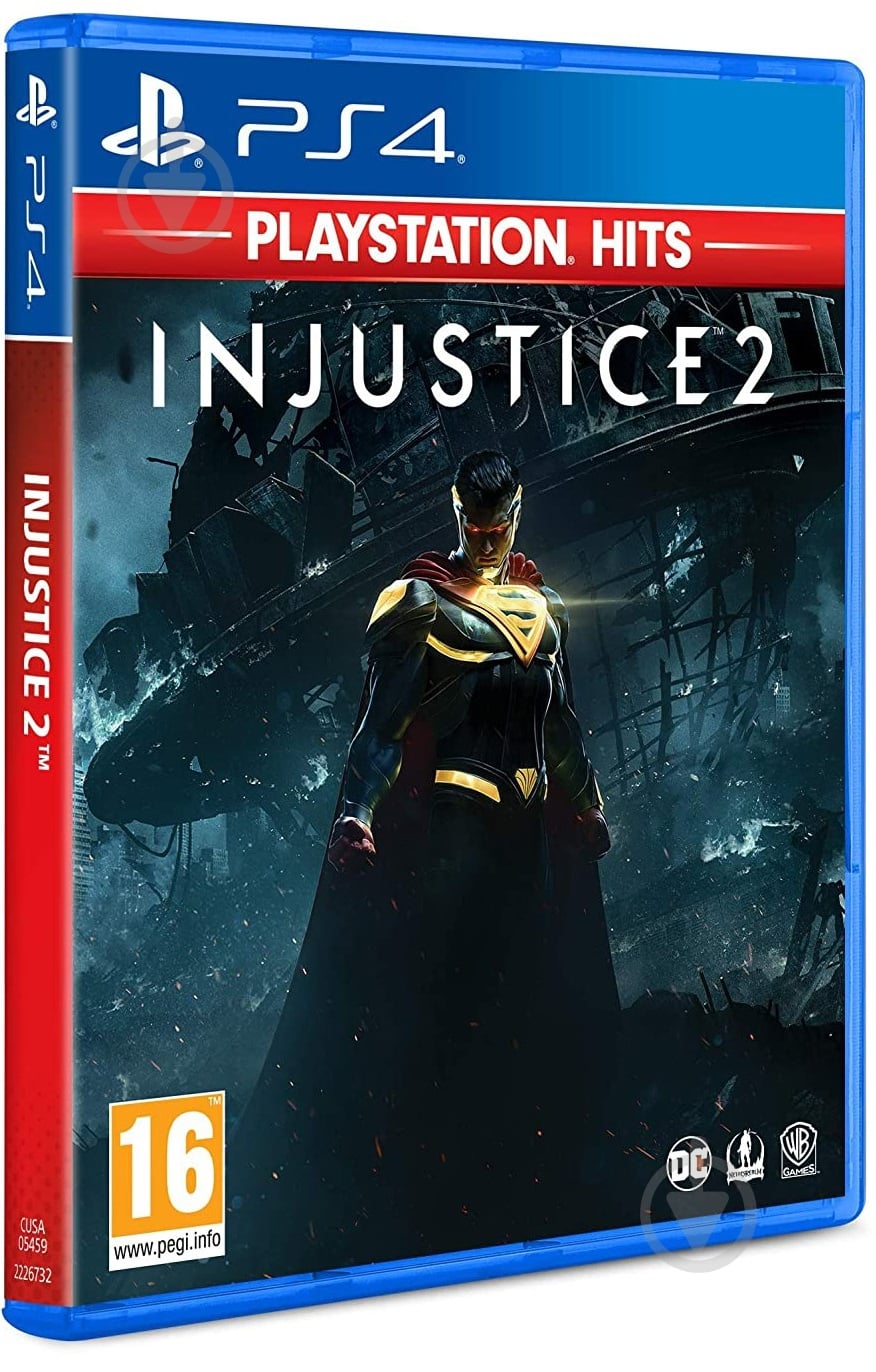 Гра Sony PS4 Injustice 2 (PlayStation Hits) BD диск - фото 2 Гра Sony PS4 Injustice 2 (PlayStation Hits) BD диск - фото 2
