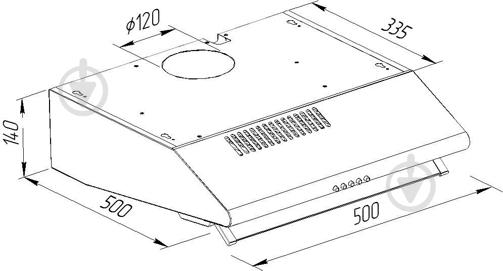 Вытяжка Pyramida MH 50 BR - фото 12