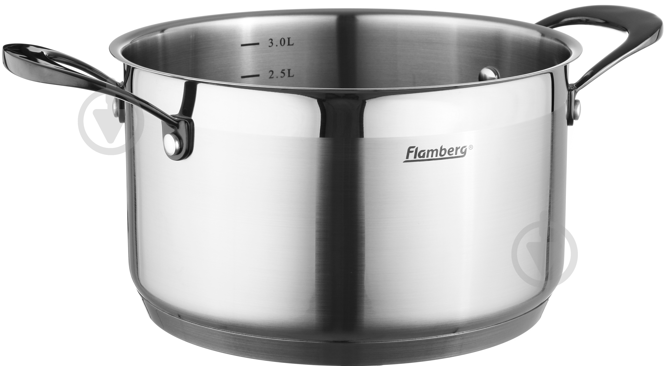 Каструля з кришкою Flamberg Premium Houston 2,4 л - фото 2