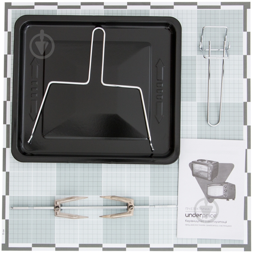 Электрическая печь UNDERPRICE EO-40-HP-BL - фото 4