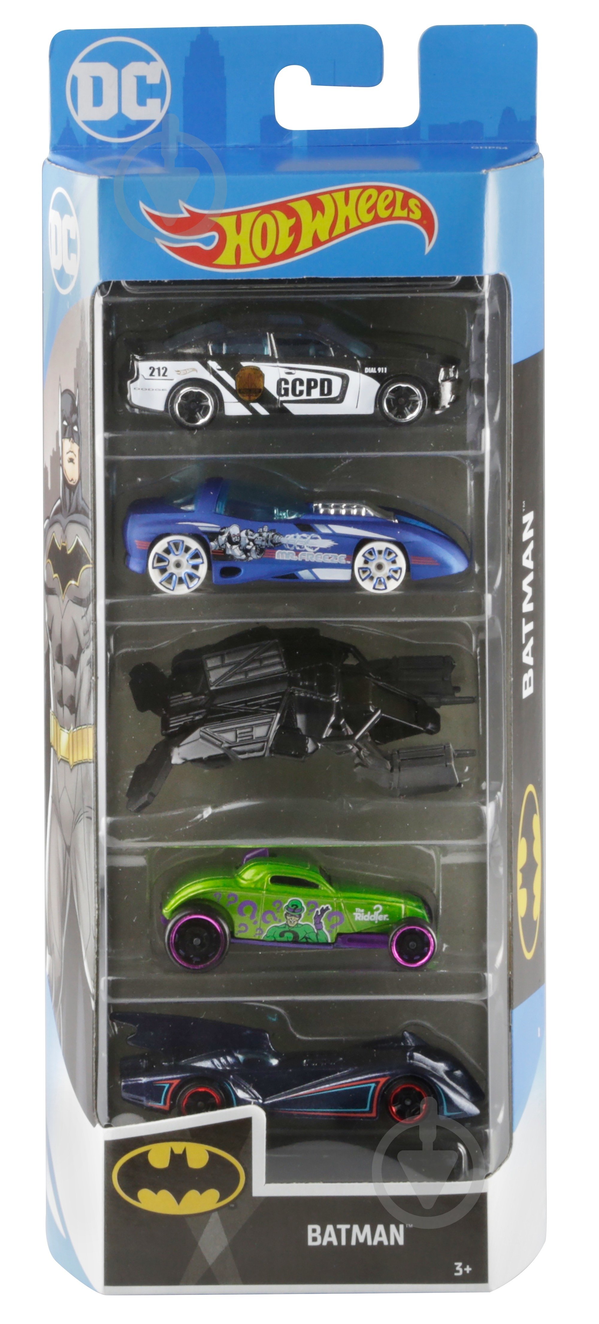 Набір Hot Wheels автомобілів подарунковий 5 шт. в асортименті 1806 - фото 2