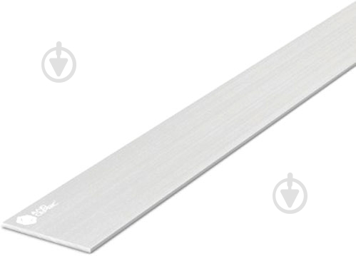 Полоса алюминиевая 40x2 мм анодированое серебро - фото 1